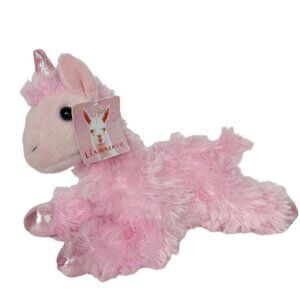 Aurora World Pink Lllamacorn Metallic Plush 8.5 Inch